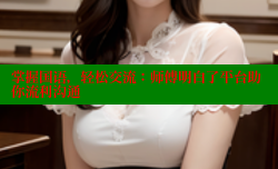 掌握国语，轻松交流：师傅明白了平台助你流利沟通
