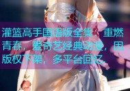 灌篮高手国语版全集：重燃青春，爱奇艺经典动漫，因版权下架，多平台回忆.