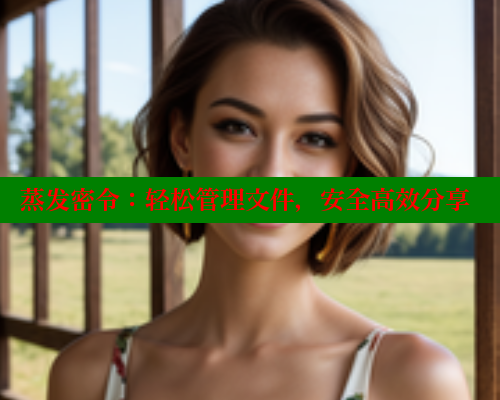 蒸发密令：轻松管理文件，安全高效分享
