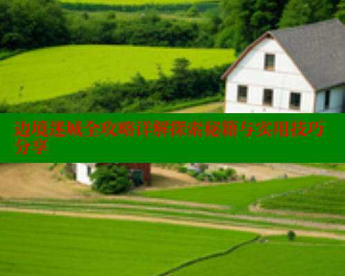 边境迷城全攻略详解探索秘籍与实用技巧分享