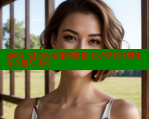 赤影江湖全攻略秘籍揭秘 轻松掌握江湖生存之道与技巧 欲漫涩官网 第1张
