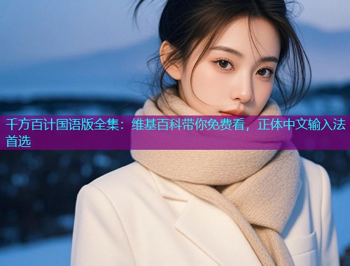 千方百计国语版全集：维基百科带你免费看，正体中文输入法首选  第1张